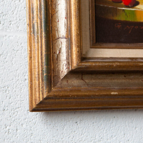 Original Vintage Oil Painting - Image 7